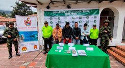 Policía capturó a ‘Los Misioneros’ de la droga en Pamplona