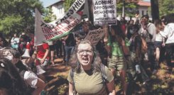 Más de 100 campus universitarios de Estados Unidos han marchado a favor de Palestina. / Foto: Cortesía