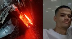 Kevin Pallares perdió la vida en un accidente de tránsito en el barrio Comuneros.