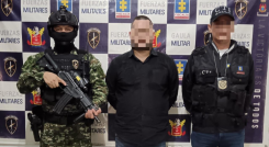 El sujeto se disponía a cobrar el monto extorsivo cuando fue detenido.