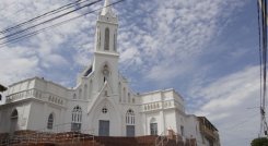 La Parroquia Nuestra Señora del Perpetuo Socorro es uno de los atractivos turísticos más grandes del barrio./ Foto: Archivo..