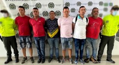 Integrantes de la banda Los de Siempre.