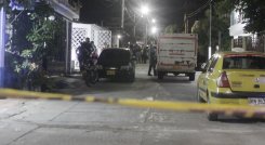Baleado oficial de la Policía.