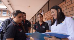 35 empresas del sector participaron en la feria de las FESC./ Foto Cortesía