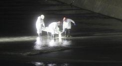 El cadáver flotaba en la pichera que recorre el Canal Bogotá.