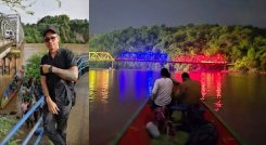 'Jeykon' le dio otra cara al puente de La Gabarra