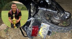 Joven falleció tras chocar contra el andén en Villa del Rosario