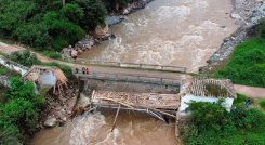 Puente Real en Chitagá. Foto cortesía