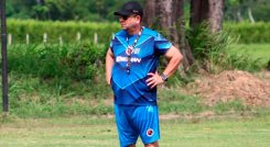 Álvaro Hernández, técnico del Cúcuta Deportivo. 