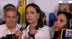 Reacción Maria Corina Machado y Edmundo Gonzalez