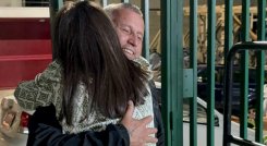 Milciades Ávila y María Corina tras liberación 