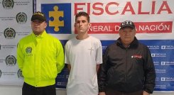 Yerson Peña fue capturado por el delito de violencia intrafamiliar agravada.