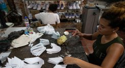Los empresarios del calzado presentan acumulación de inventarios por la baja dinámica comercial en Cúcuta y el país./ Foto La Opinión