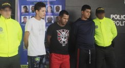 Richardi Agraz, José Luque y Miguel Armas 
