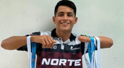 Diego Camacho, paranador nortesantandereano de la categoría juvenil