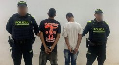 Los capturados esperan su audiencia para determinar su situación judicial. 