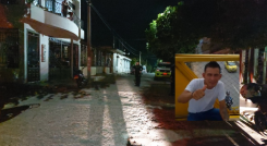 El hecho se registró en la calle 18 entre avenidas 6 y 7, del barrio Ospina Pérez.