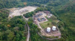 Planta suministro de gas 