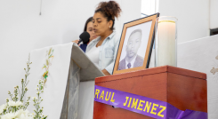 Raúl Jiménez, de Cúcuta, desapareció en 2009, como consecuencia del conflicto armado. 