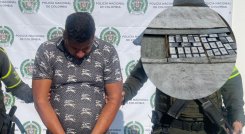 Llevaba cocaína 'encaletada' en un furgón desde Tibú y lo capturaron