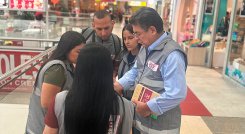 El director territorial del DANE, Álvaro Hernández, se refirió al trabajo que vienen haciendo./ Foto Carlos Ramírez