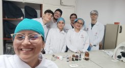 Los jóvenes están en el décimo semestre de Biotecnología./ Foto: Cortesía