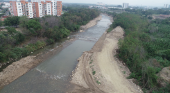 Las lluvias en la cabecera del río Pamplonita ha permitido que el nivel se mantenga en el rango normal. 