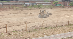 No es la primera vez que se presenta invasión a lote ubicado a un costado de la Zona Franca. 