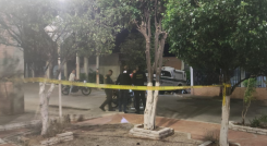  La Brinho arribó al lugar para la inspección de la escena.