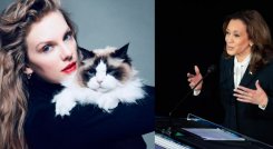 Taylor Swift apoya a Harris