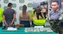Los señalan de ser integrantes de la red de apoyo al terrorismo del Eln