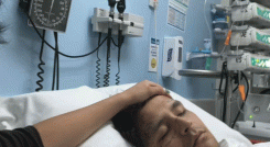 Cristian Nodal en el hospital