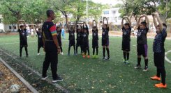 10 escuelas de fútbol hicieron parte de la iniciativa. / Foto: cortesía.