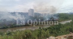 Incendio en la Avenida del rio