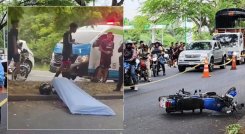 Luis Aro, accidente de tránsito 