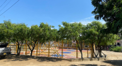 Los hechos se registraron en la cancha deportiva del barrio María Paz.