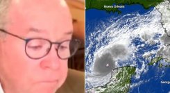 “Esto es simplemente horrible”: meteorólogo no aguantó y lloró cuando habló del huracán Milton