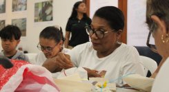 20 familiares de personas desaparecidas hacen parte del costurero de mujeres buscadoras. / Foto. Cortesía.