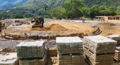 Así van las obras del escenario deportivo.