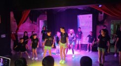 En el ‘Festival de las artes’, varios niños realizan sus presentaciones de diferentes disciplinas artísticas. /Foto: Cortesía.