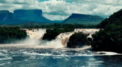 Las cataratas de Canaima. Foto cortesía