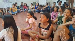 Los menores son de algunos barrios vulnerables del área metropolitana. / Foto: Cortesía.