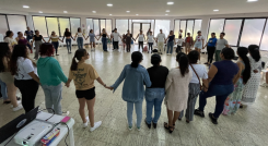 Así fue la dinámica para fortalecer estrategias contra las violencias basadas en género. 