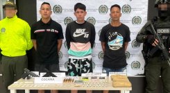 Capturaron a presuntos miembros de Los AK47 con armas y droga en Cúcuta