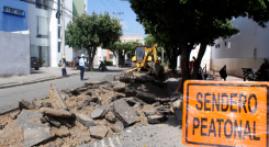 La avenida 3 entre calles 18 y 20 es uno de los sectores intervenidos.
