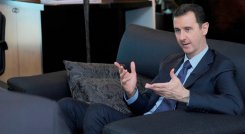El presidente sirio Bashar al Assad permaneció 24 años en el poder. / Foto: Colprensa