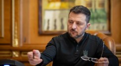 Presidente de Ucrania, Volodimir Zelenski. / Foto tomada de X