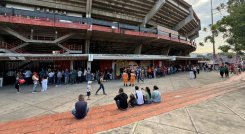 Habilitan el estadio General Santander para atender a los desplazados del Catatumbo 