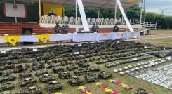 Incautación de arsenal de las Farc