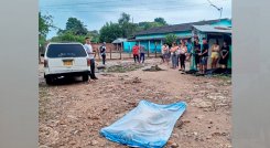 Un cadáver fue hallado en la vía principal del corregimiento de Juan Frío, en Villa del Rosario.